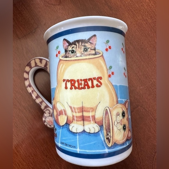 Danbury Mint Comical Cats Porcelain Collector Mugs Gary Patterson 6 mugs - Picture 9 of 15